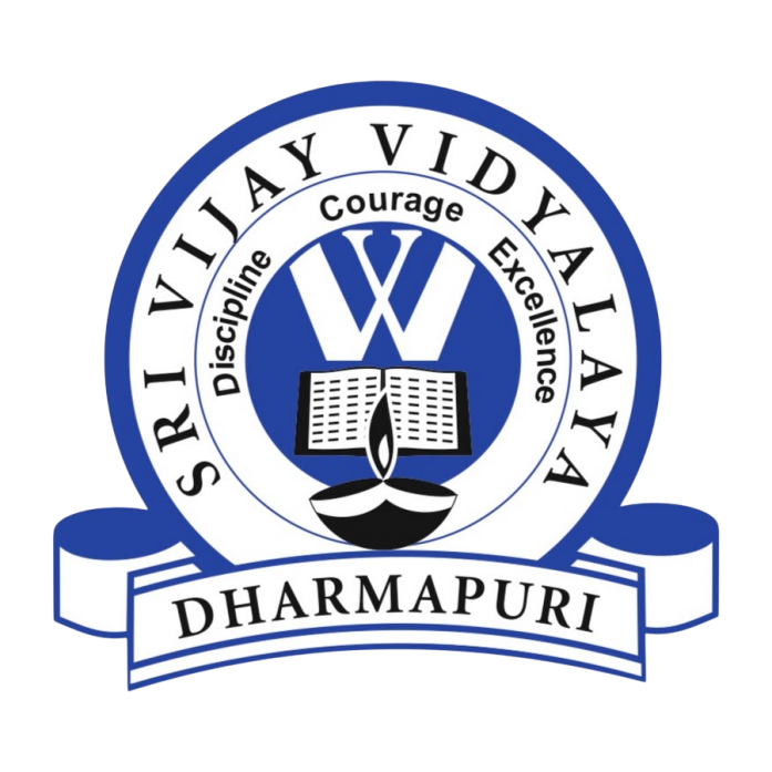 Sri Vijay Vidhyalaya Matric Hr. Sec. School Logo